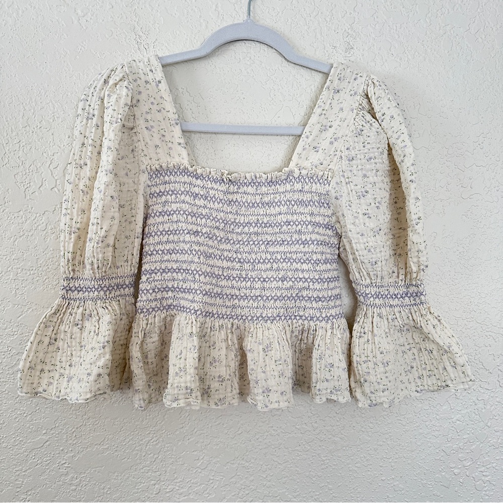 Nothing fits but Smocked Blouse